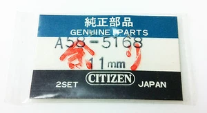CITIZEN A58-5168 TONO PLATEADO MANECILLAS DE HORAS Y MINUTOS 11 MM ORIGINAL DE LOTE ANTIGUO NUEVO DE LOTE ANTIGUO - Imagen 1 de 4