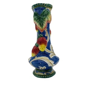 Vintage FITZ & FLOYD Florentiner Obst 6,75" hohe Knospenvase - Bild 1 von 8