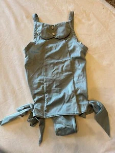 Mia Joy Joyfolie Size 8 Adele Retro Blue Pearl One Piece Swimsuit New NWT GB 8 - Picture 1 of 2