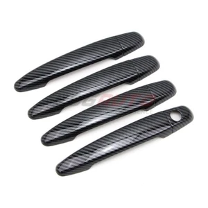 Cubierta de manija de puerta estilo fibra de carbono para Toyota Kluger Camry Lexus RX350 GS350 - Imagen 1 de 6