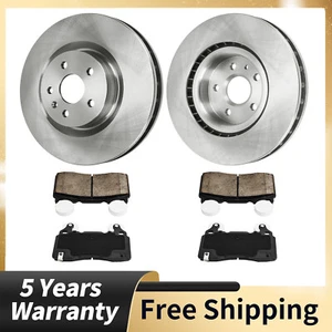 For Chevrolet Camaro SS 2011 2012 2013-2015 Front Brake Rotors + Brake Pads Kit - Bild 1 von 14