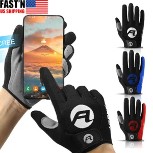 Men Full Finger Work Out Gym Gloves Sport Weight Lifting Exercise Fitness Gloves - Picture 1 of 12