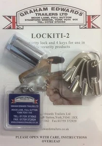 Bradley Doublelock Style Trailer Hitch Lock for ALL BRADLEY COUPLINGS