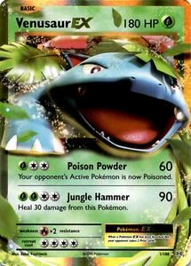 Venusaur EX - XY - Evolutions: #1/108, Pokemon TCG - Holofoil - Picture 1 of 2