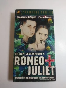 William Shakespeare’s Romeo And Juliet VHS, 1997 Leonardo DiCaprio Claire Danes - Picture 1 of 4