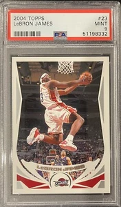 2004-05 Topps Lebron James #23 PSA 9 MINT Cleveland Cavaliers GOAT HOF - Picture 1 of 2