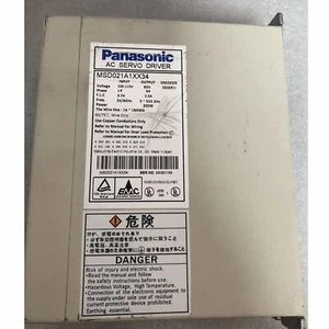 One Used Panasonic MSD021A1XX34 Servo Drive Free Shipping#LJ - Picture 1 of 2