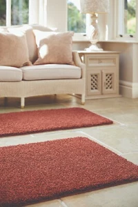 My Rug Buddy Mat Ox Red/Rust Various Sizes Stain & Fade Resistant Rug Absorbent - Picture 1 of 11