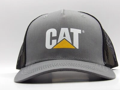 Gorra CAT Caterpillar Trucker malla Snapback gris Foto 1 de 4