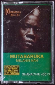 Mutabaruka-Melanin Man LP CASSETTE SHANACHIE REGGAE SEALED OOP   - Picture 1 of 1