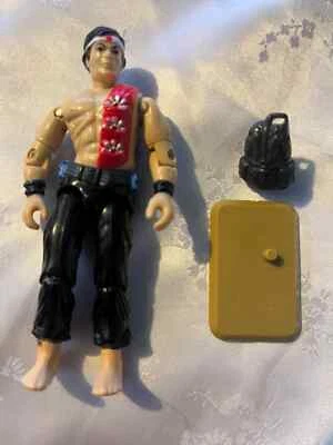 Gi Joe 1985 Quick-Kick with some accessories - Image 1 of 2