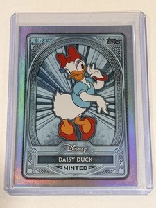 2025 Disney Mint Topps #118 Daisy Duck Platinum Base /99 - Picture 1 of 2