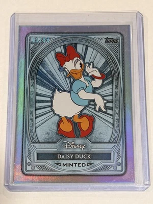 2025 Disney Mint Topps #118 Daisy Duck Platinum Base /99 - Image 1 of 2