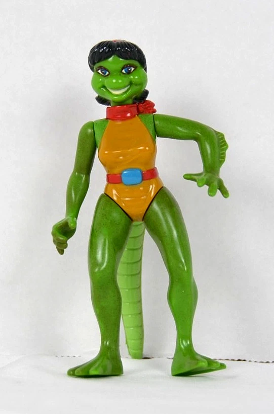 TMNT Mona Lisa Playmates 1993 Figura De Colección Tortugas Ninja Mutantes Adolescentes Foto 1 de 2