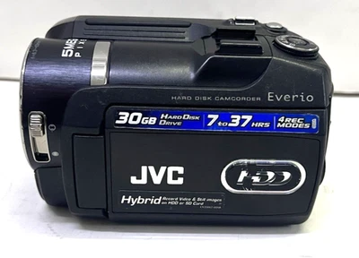 JVC Everio GZ-MG555U Camcorder Working (No Battery) - Image 1 of 4