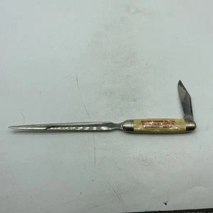 Coltello tascabile apri lettere pubblicitario Seltzers Lebanon Bologna Palmyra Pa 18 - Foto 1 di 6