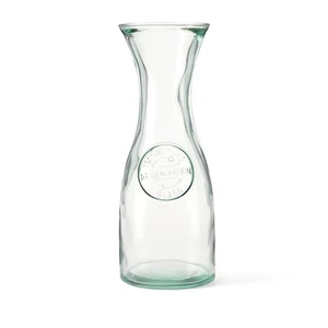 Re-Generation Glass Jug Large Pitcher 800ml Cap Recycled Glass Dishwasher Safe - Picture 1 of 3