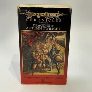 Dragonlance Dragons of Autumn Twilight 1st Print 1984 Weis Hickman Book - Picture 1 of 19