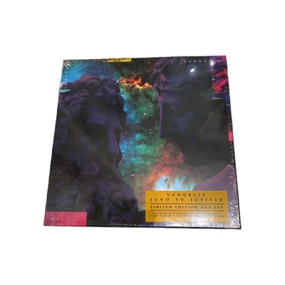 VANGELIS  JUNO TO JUPITER 12" VINYL LP / CD HARDBACK BOOK BOXSET NEW SEALED - Image 1 of 4