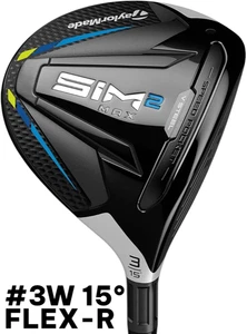 TaylorMade SIM2 MAX Fairway Wood 3W 15° RH TENSEI BLUE TM50 Flex R w/HC - Picture 1 of 5