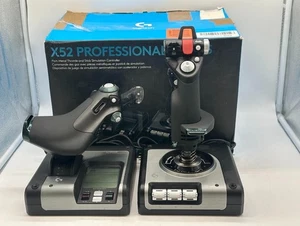 Sistema de control de vuelo USB Logitech G X52 Pro - Imagen 1 de 11