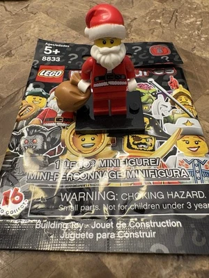 Lego Series 8 Collectible Minifigures 8833 New 2012 Santa - Image 1 of 2
