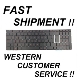 NEW ASUS ROG LATIN Keyboard for G771 G771JM G771JW G771J BACKLIT Spanish - Afbeelding 1 van 2