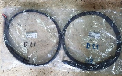 Pair Rubber Roof Drip Door Seal For Nissan D21 Hardbody Pickup 2-Door 1986-1997 - Image 1 of 4