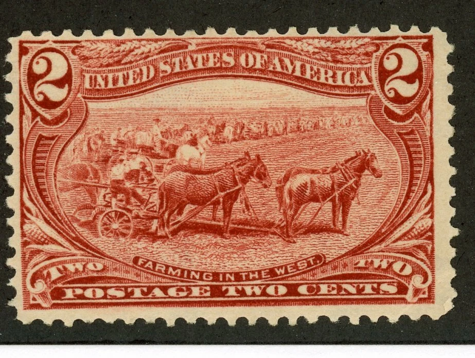 US 286 MH 2c 1898 Trans Mississippi - Image 1 of 1