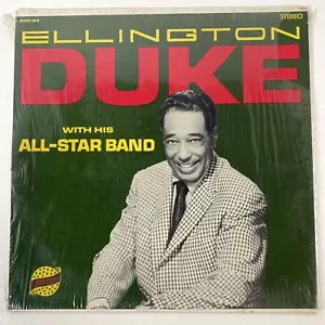 Duke Ellington All Star Band LP Stardust Records Vintage Vinyl Stereo In Shrink - Picture 1 of 7