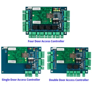 Door Access Control Board Panel WG26 TCP/IP Network RS485 Time Clock Software - Picture 1 of 25