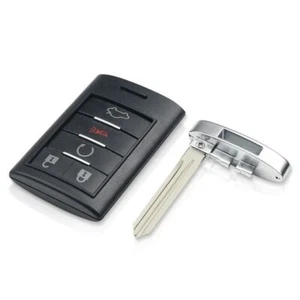 5 Buttons Flip Keyless Entry Remote Key Fob Case Shell For Cadillac CTS STS - Picture 1 of 11