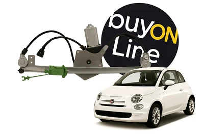 ALZACRISTALLO ELETTRICO ANTERIORE SINISTRO 3 PORTE FIAT 500 07/07 - Immagine 1 di 2