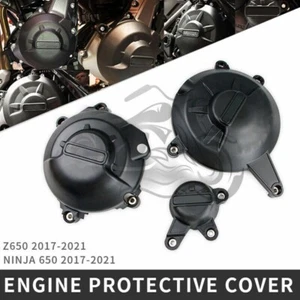 Juego de estuche protector de motor Apto para KAWASAKI NINJA 650 Z650 2017-2023 EX650 - Imagen 1 de 7