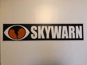 Large 24x6 SKYWARN SPOTTER Magnetic Custom NWS Storm chaser NOAA HAM Sign  ecom - Picture 1 of 1