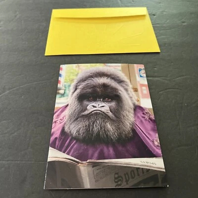 Ape Gets Haircut Funny Father's Day Card - Greeting Card by Avanti Press - Image 1 of 4