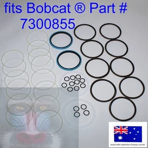 fits Bobcat Swivel Joint Seal Kit 7300855 319 320 321 323 324 418 E08 E10 E10E - Picture 1 of 11