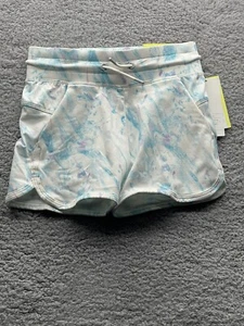 All In Motion Girls' Soft Gym Shorts Youth XS (4/5)  Heather Gray or White Multi - Picture 1 of 11