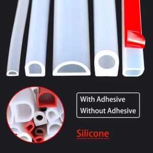 Silicone Sealing Strip Self-adhesive D-Shaped Seals Strips Distribution Box Seal - Picture 1 of 87