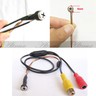Smallest mini screw 1000TVL HD CCTV color spy hidden pinhole micro camera IRAA