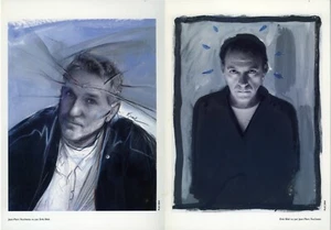BILAL ROCHETTE DIPTYQUE PORTRAITS CROISÉS DES DEUX ARTISTES - PLG 2004 - Picture 1 of 1