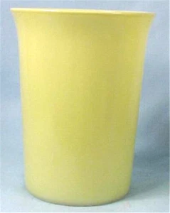 Hazel Atlas Tumbler Yellow Fired on Colors Milk Glass Vintage - Picture 1 of 3