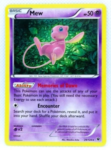 MEW 29/124 (M-NM) Holo Raro XY Fates Collide 2016 - Tarjeta Pokémon - Imagen 1 de 4