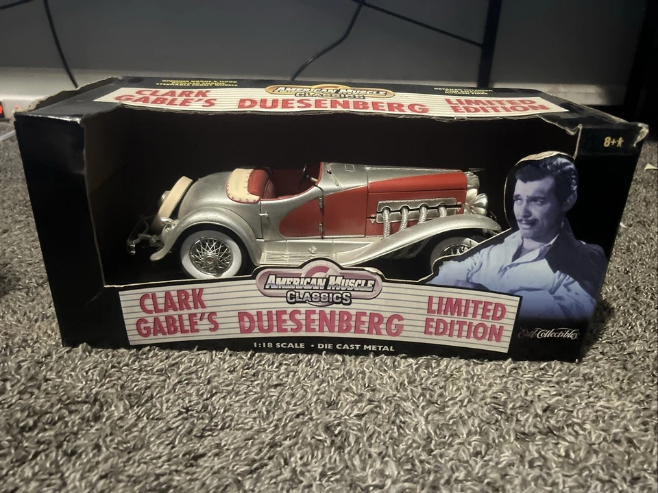 Clark Gable's Duesenberg Edición Limitada Die Cast By American Muscle Classics Foto 1 de 3