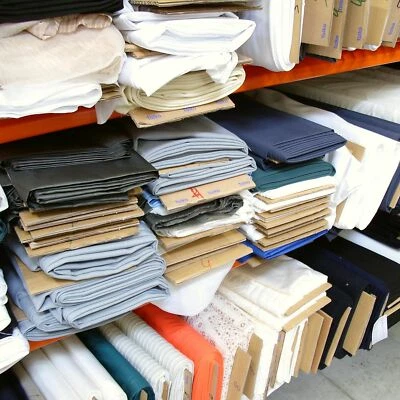 50m Stoff-Reste bunt gemixt Modestoff Dekostoff Stoffpaket Restposten Meterware - Bild 1 von 4