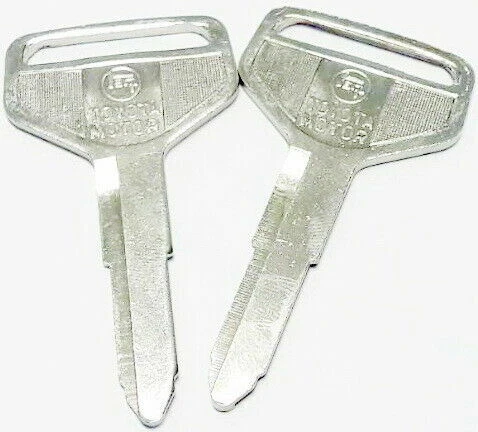 2 BLANK KEY FIT FOR LANDCRUISER LAND CRUISER FJ40 FJ45 HJ45 HJ47 BJ40 BJ42  - Image 1 of 1