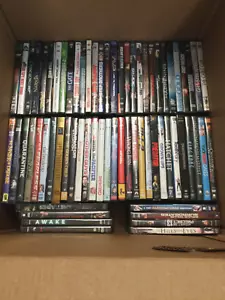 Lot of 110 Assorted DVD Movies PRE OWNED GOOD-VERY GOOD SOLD AS IS/FEW BLURAYS - Picture 1 of 6