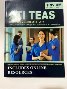 ATI TEAS Test Study Guide 2018-2019: ATI TEAS Study Manual with Full-Length ATI  - Picture 1 of 1