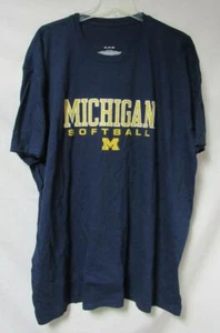 Michigan Wolverines Softball Men's Size Medium T-Shirt A1 5314 - Picture 1 of 2