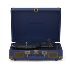 Crosley Cruiser Plus Deluxe Portable Turntable (Navy) Now With Bluetooth Out New